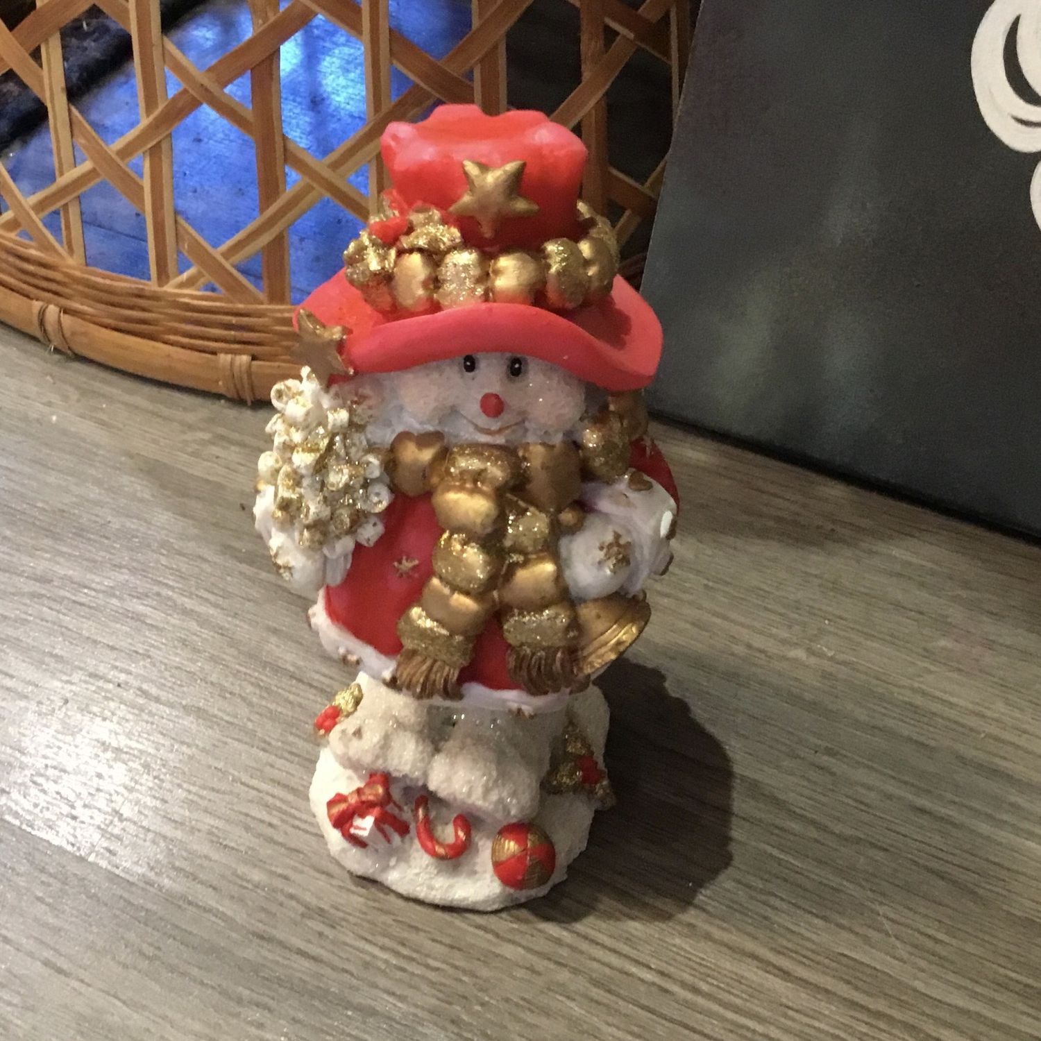 Snowman Bobble Decoration