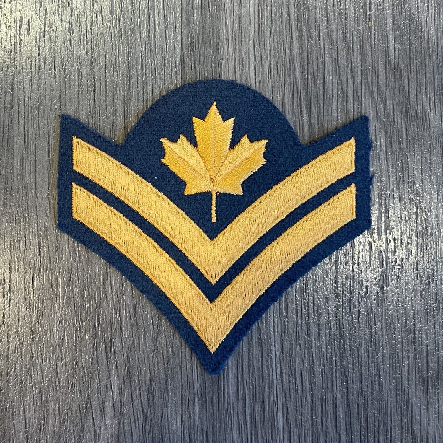 Canadian Forces NCO Rank Insignia Corporal 1967 to 1972