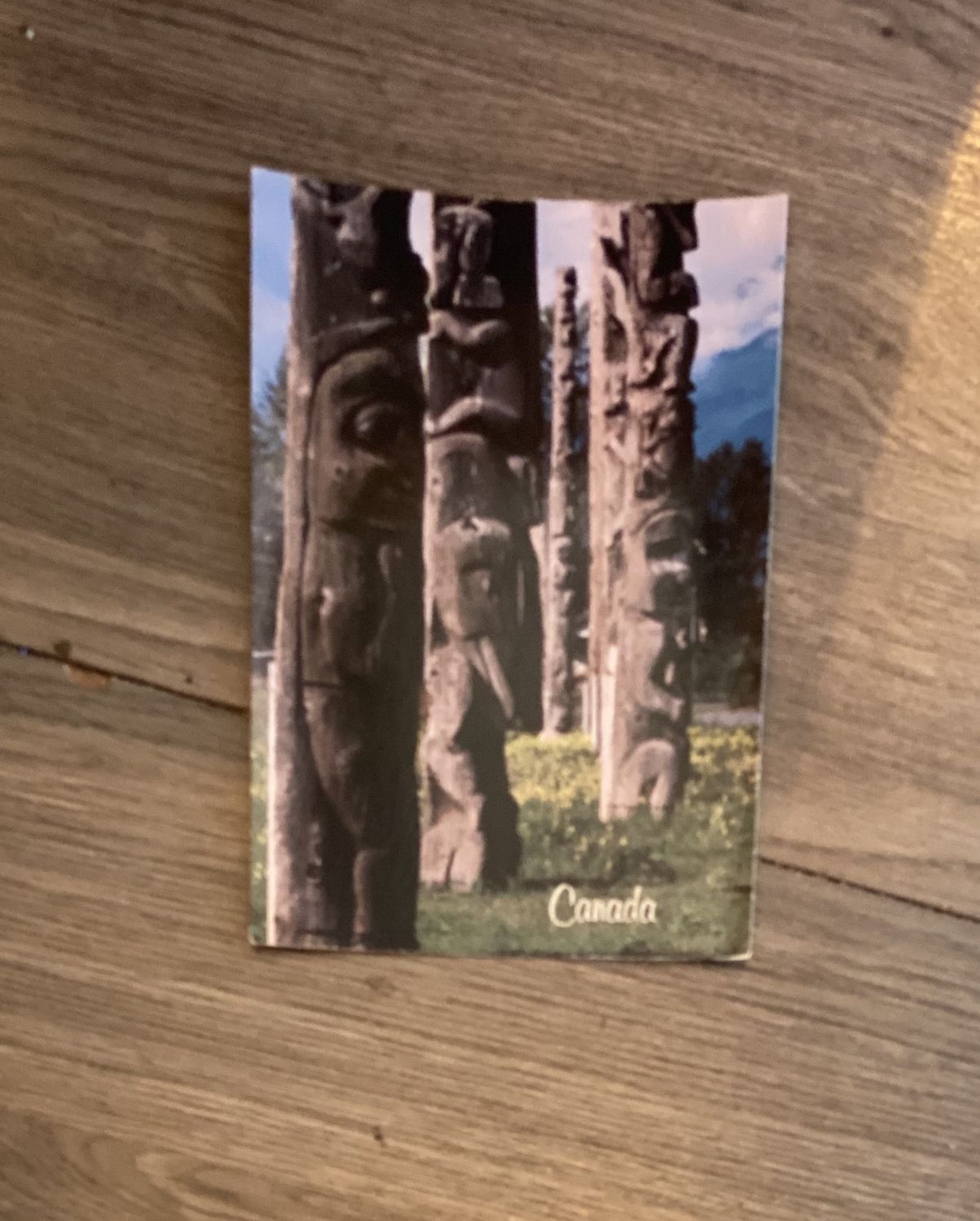 Post Card - Totem Poles