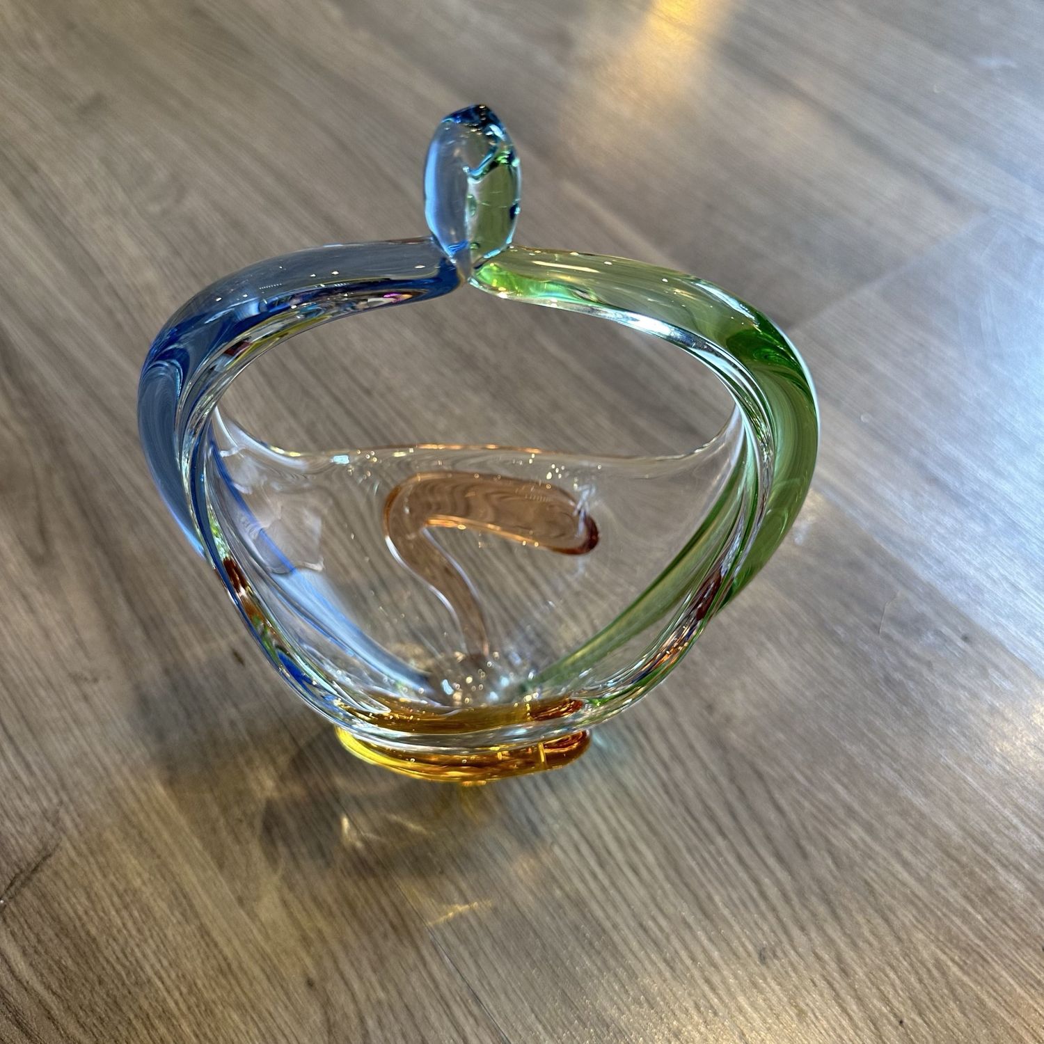 Bohemia Colourful Basket Glass Dish