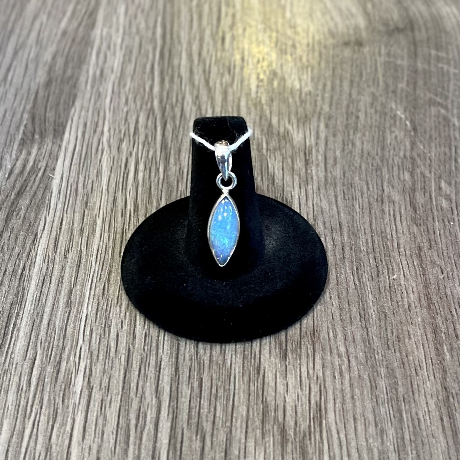 Opal Stone Pendant .925