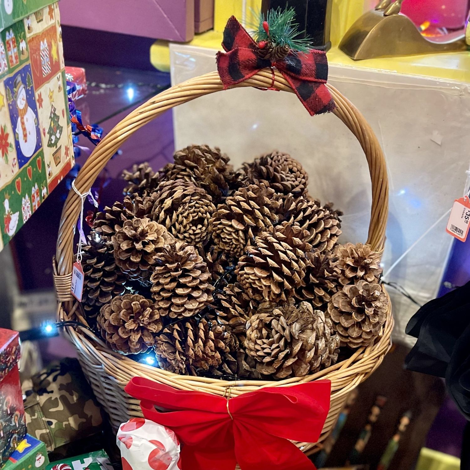 Pinecone each