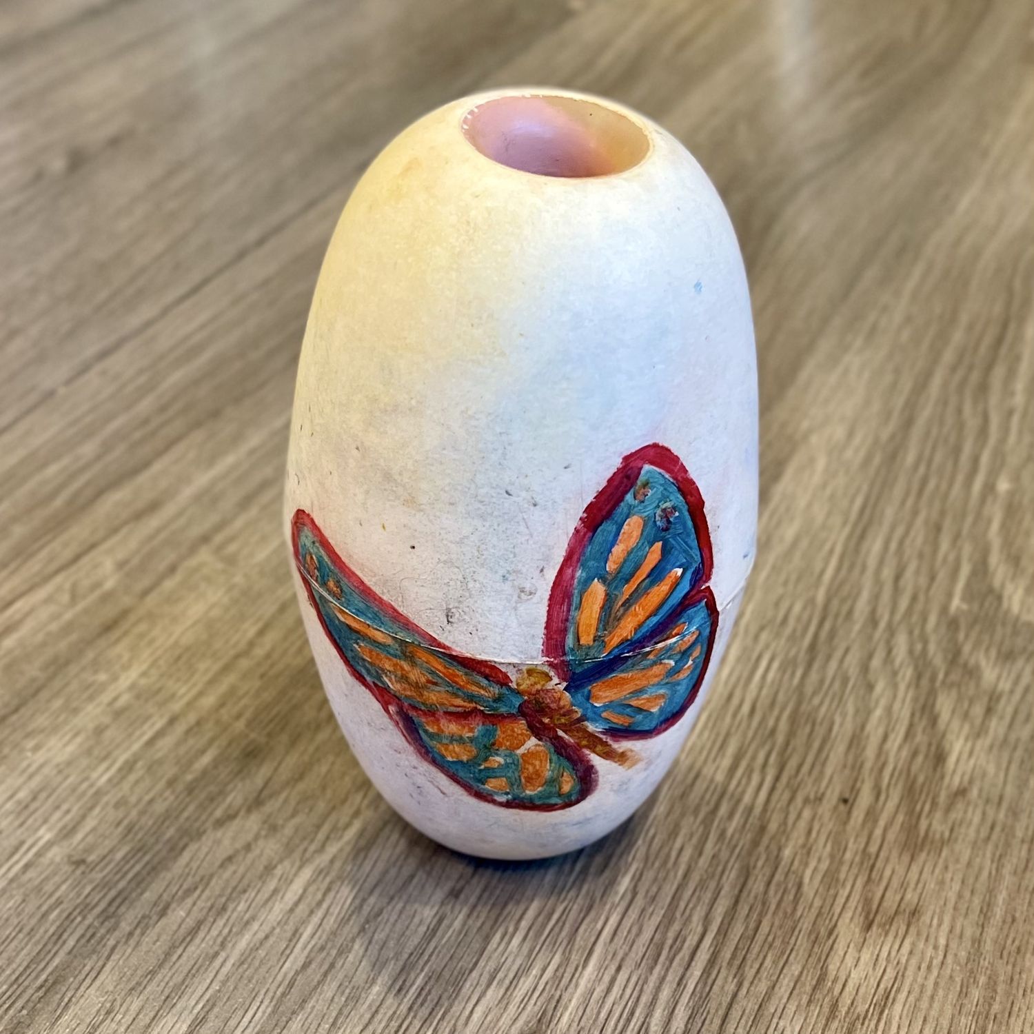 Hand Painted Fishing Float - Butterflies