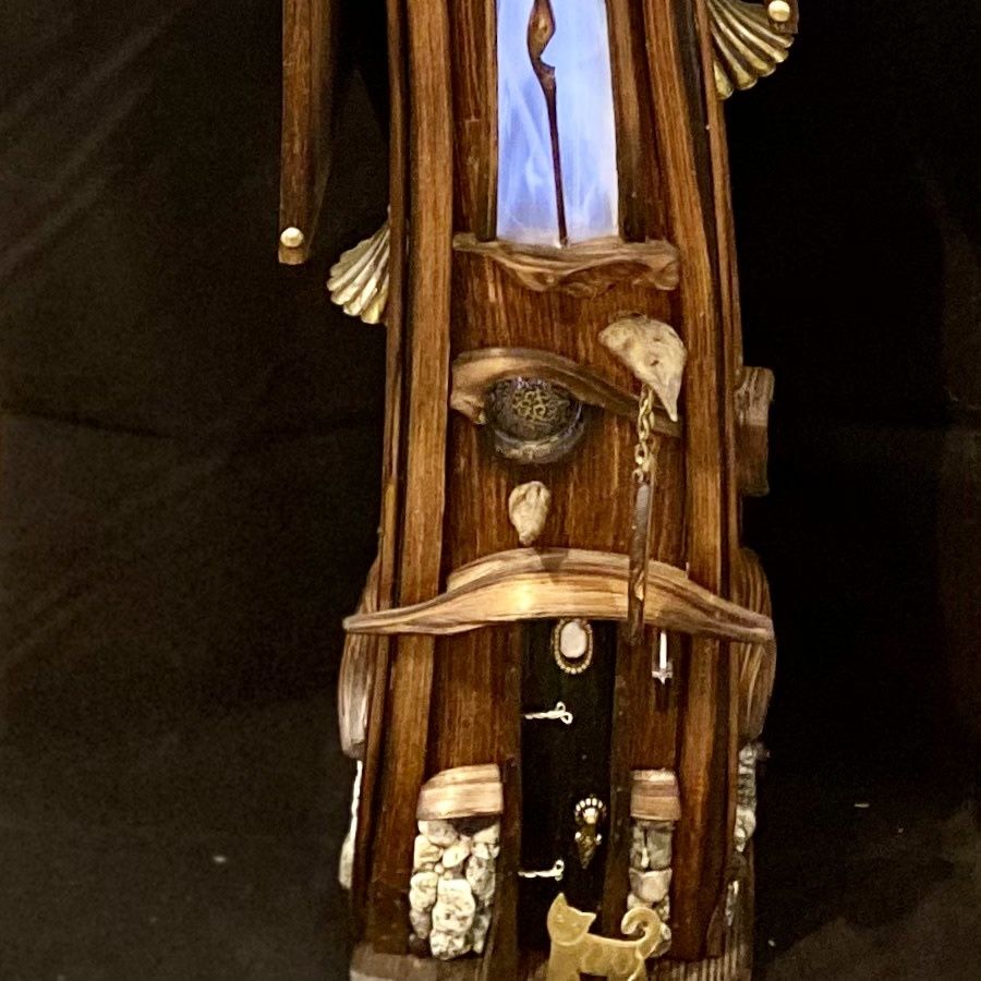 Kozier  Bird House - Copper Cat