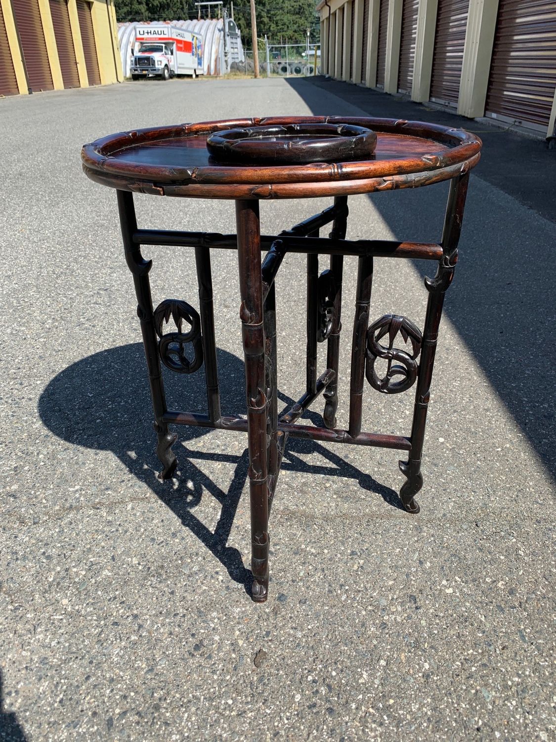 Foldable Wood top table