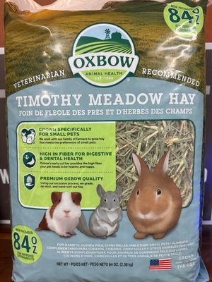 Oxbow Timothy Meadow Hay 84oz