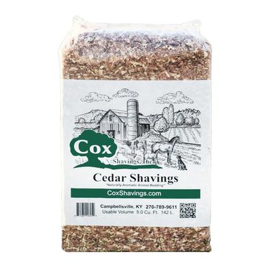 Cox Cedar Shavings 5.0 Cu Ft
