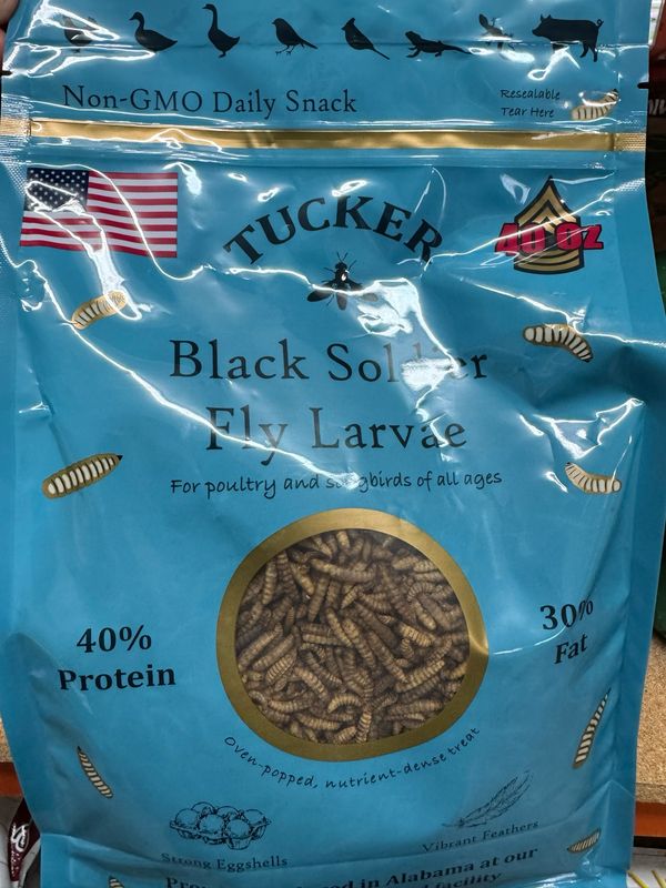 Tucker Milling Black Soldier Fly Larvae NON-GMO