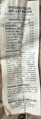 BRM 20% Lay Pellets