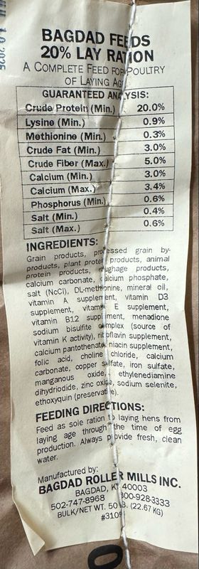 BRM 20% Lay Pellets