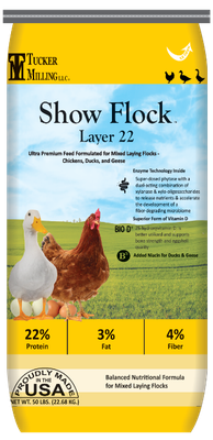 TM 22% Show Flock Layer Pellets