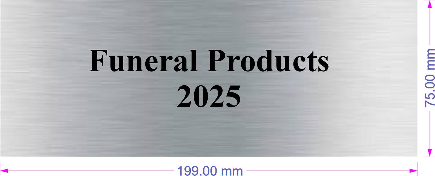 Silver Label 199mm x 75mm