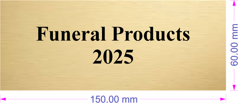 Gold Label 150mm x 60mm
