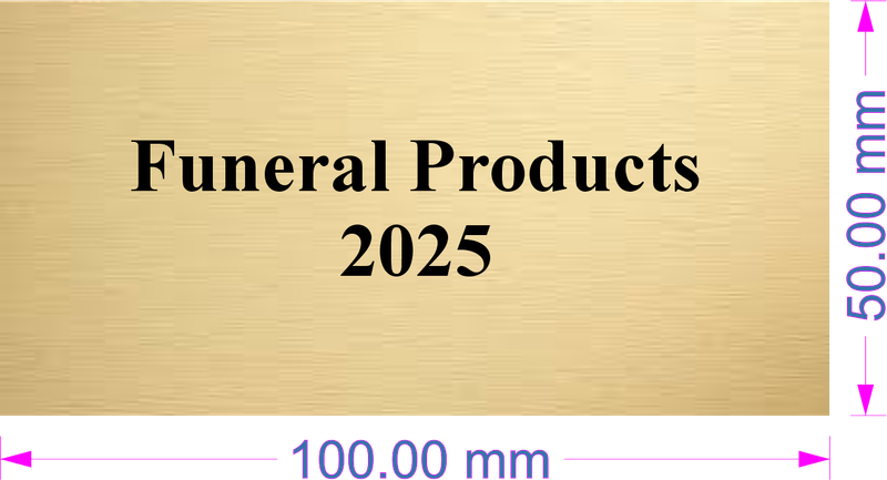 Gold Label 100mm x 50mm