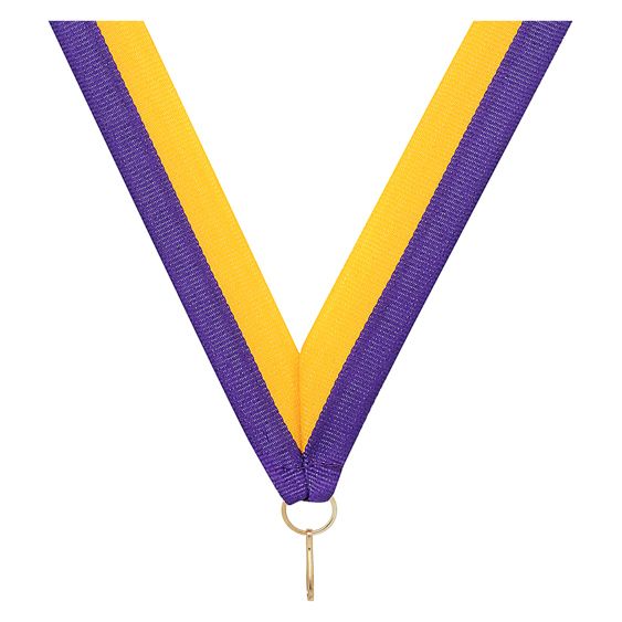 Purple / Gold Ribbon