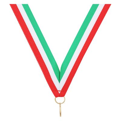 Red / White / Green Ribbon