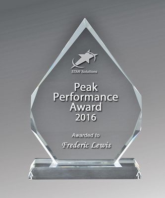 Optical Crystal - Arrowhead 1364-3