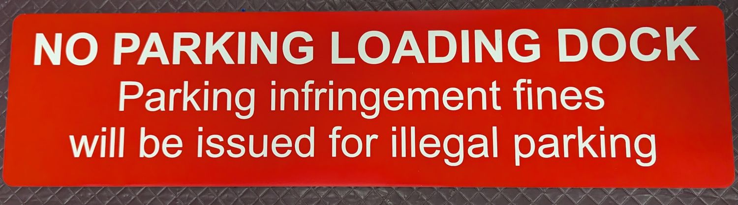 ttsengSign Large 150x600mm