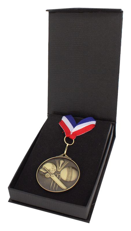 Flip-Top Box - Ribbon &amp; Medal