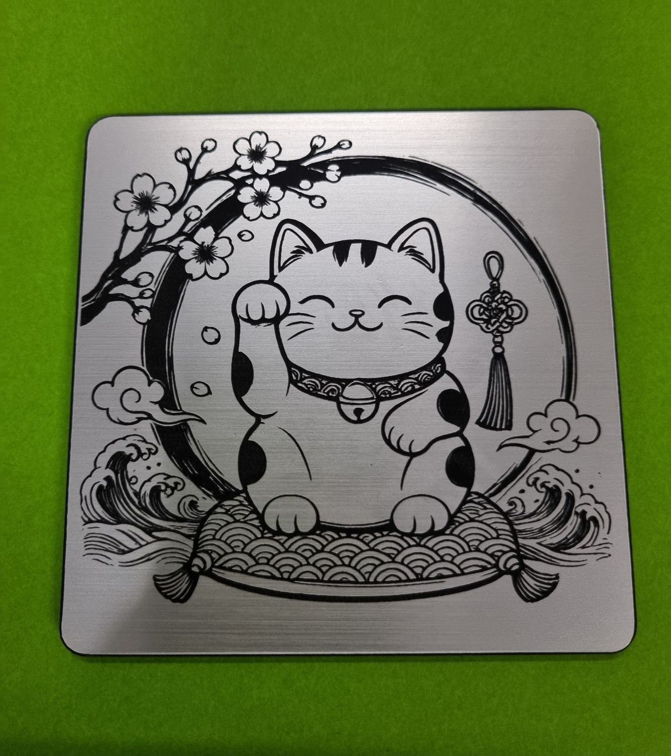 Coaster Lucky Cat
