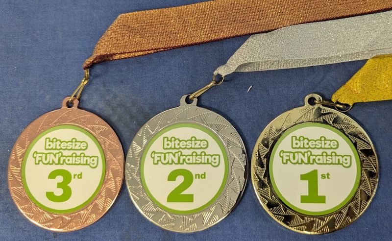 Bitesize medals 1st,2nd &amp;3rd x 10