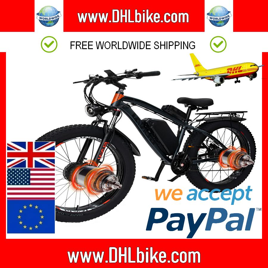 GUNAI GN88 Electric Bike For Adults,2000W Motor 26&quot;