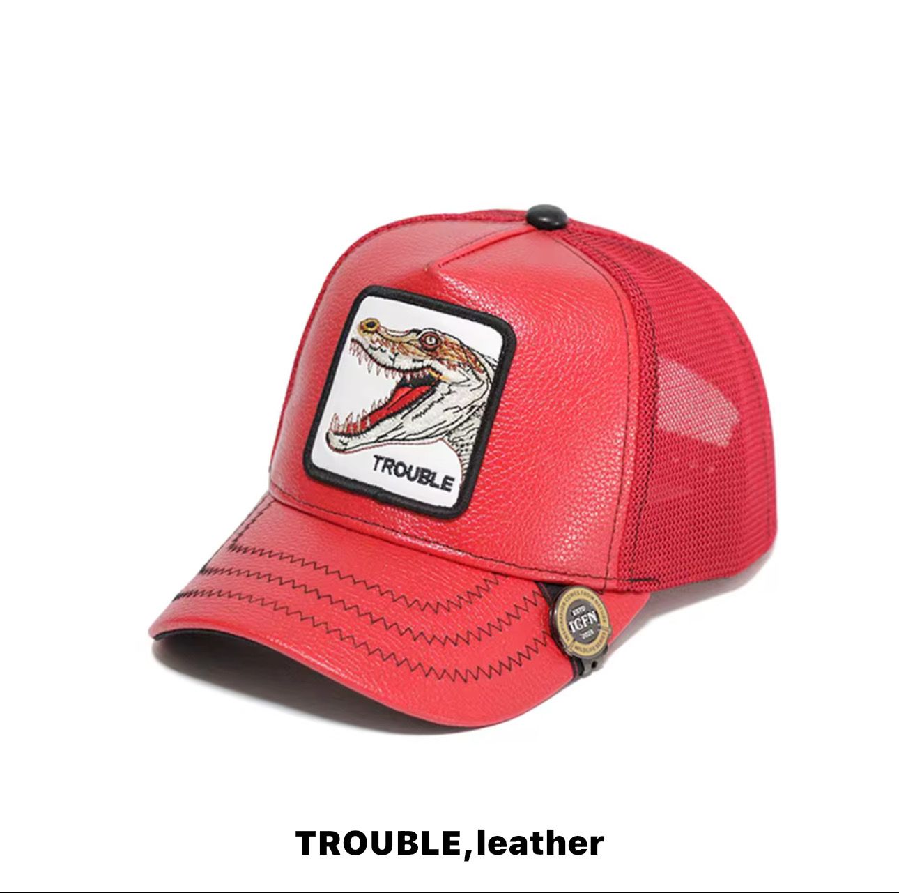 Animal Patch Trucker Cap