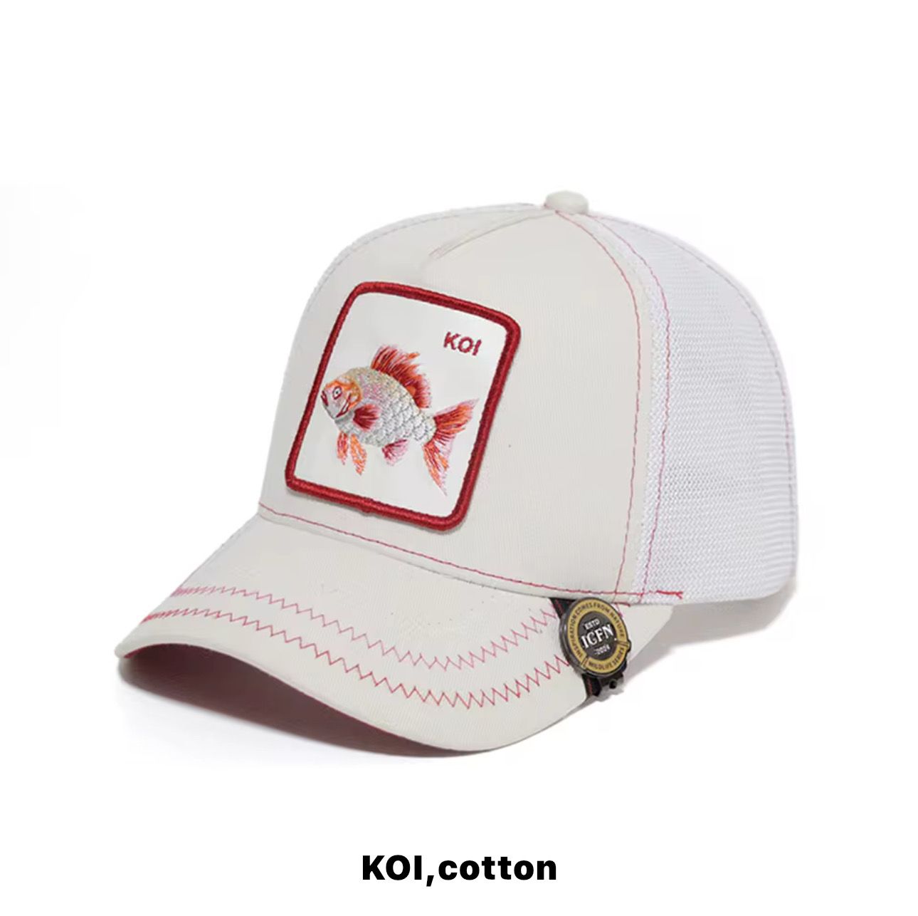 Animal Patch Trucker Cap