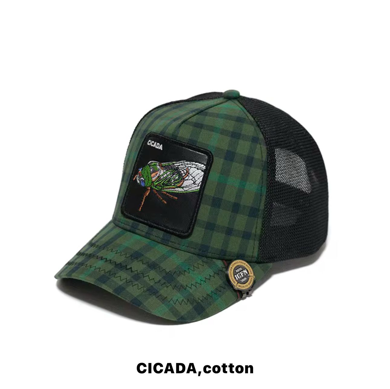Animal Patch Trucker Cap
