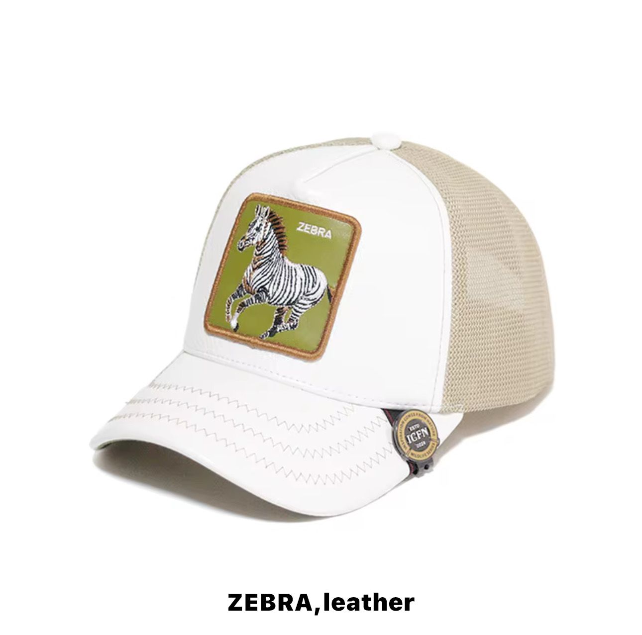 Animal Patch Trucker Cap