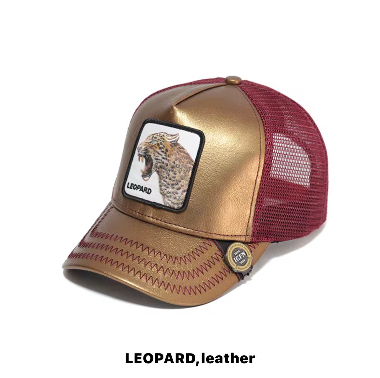 Animal Patch Trucker Cap