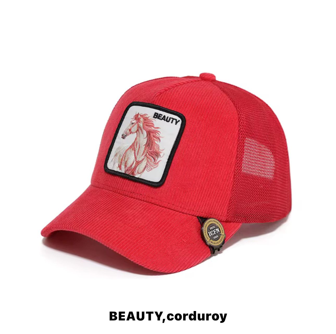 Animal Patch Trucker Cap