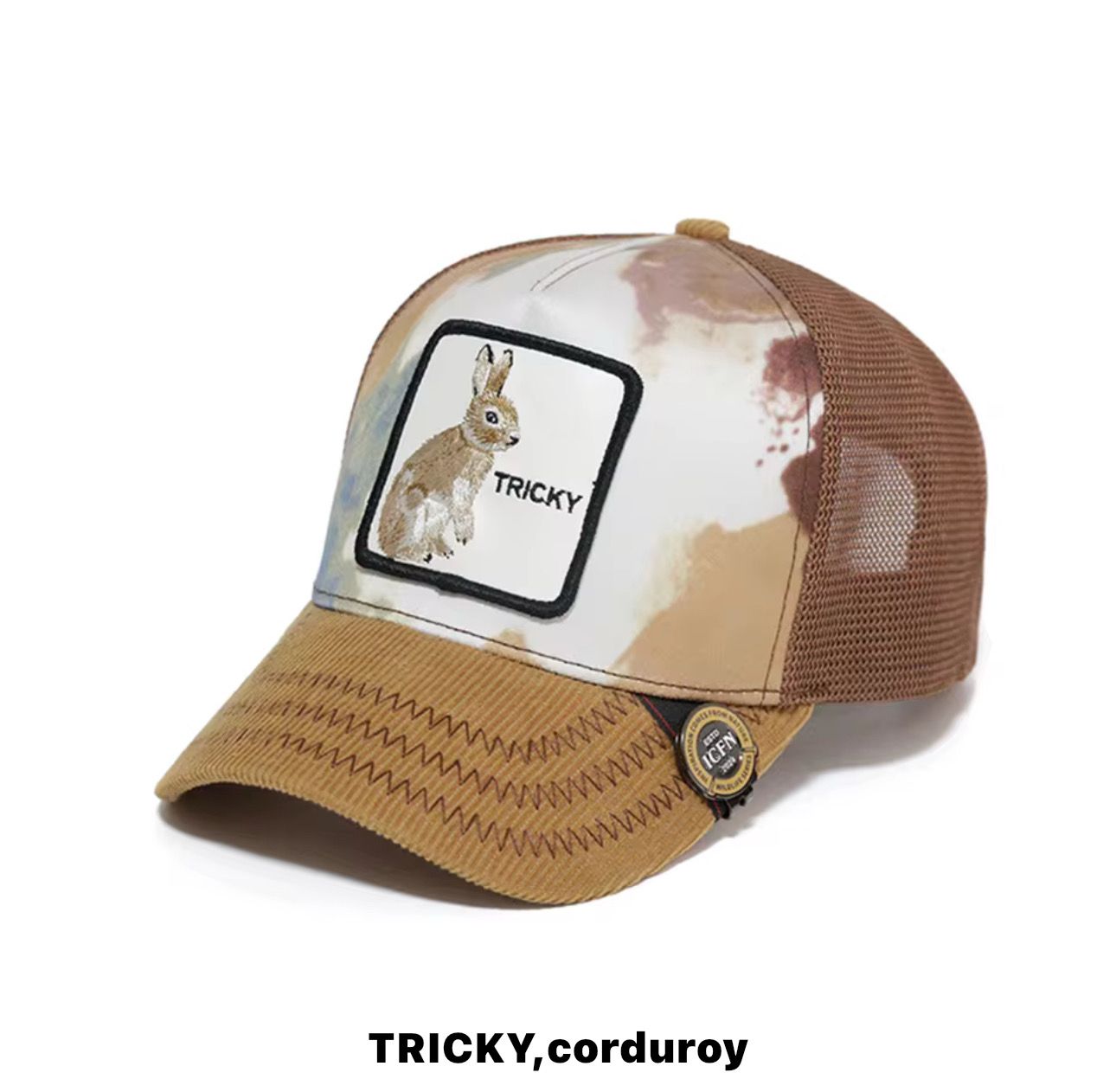 Animal Patch Trucker Cap