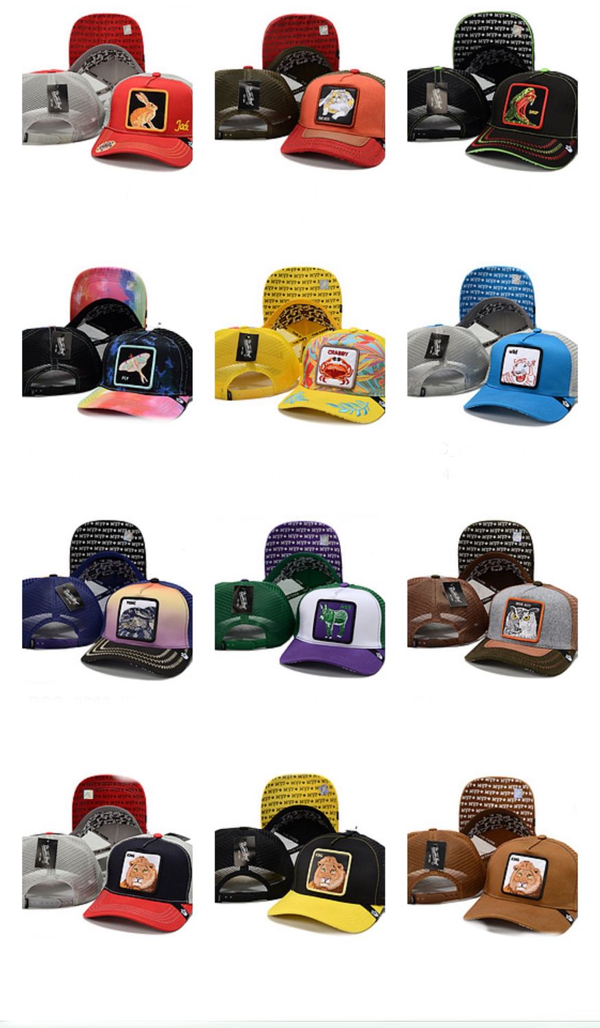 Animal Patch Trucker Cap