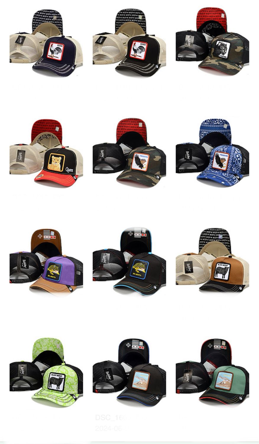 Animal Patch Trucker Cap