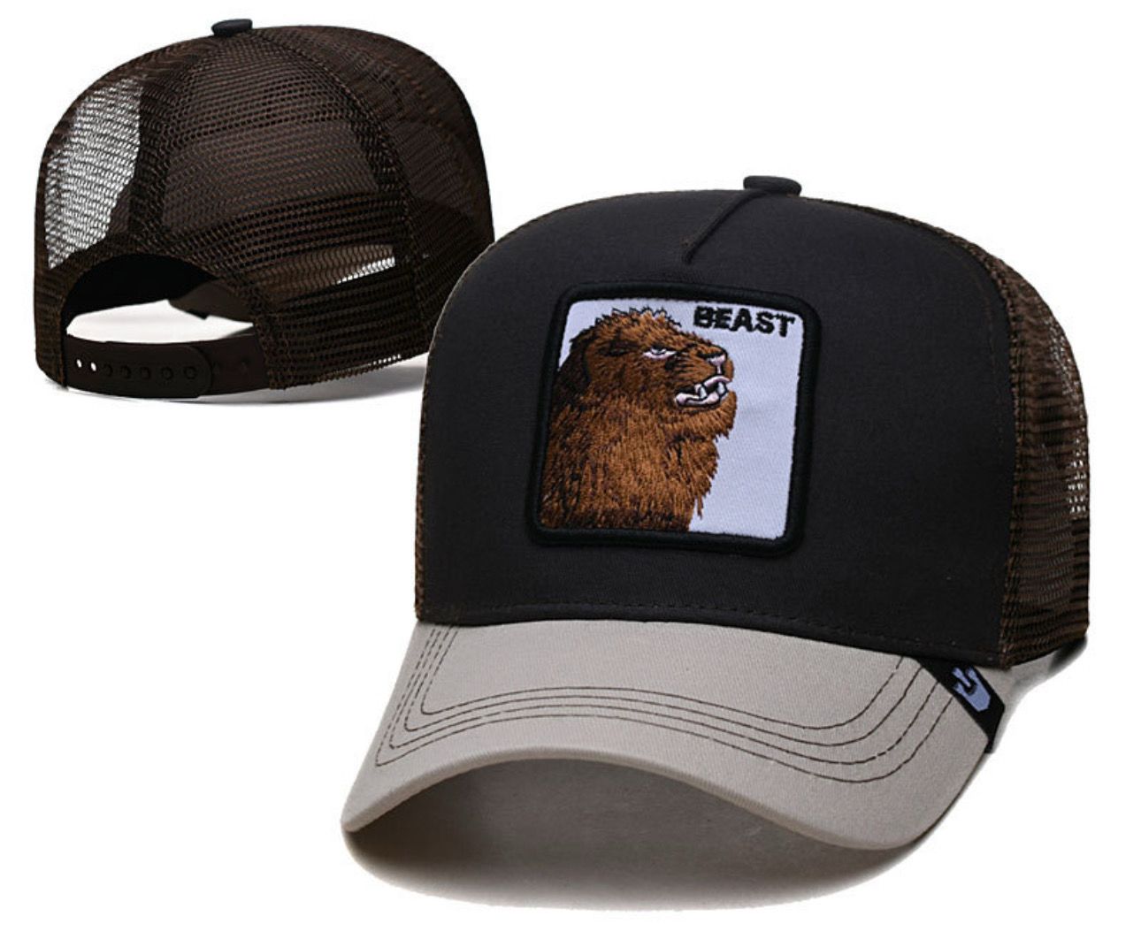 Animal Patch Trucker Cap