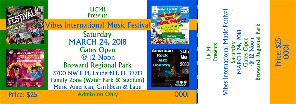 General Entry Tickets