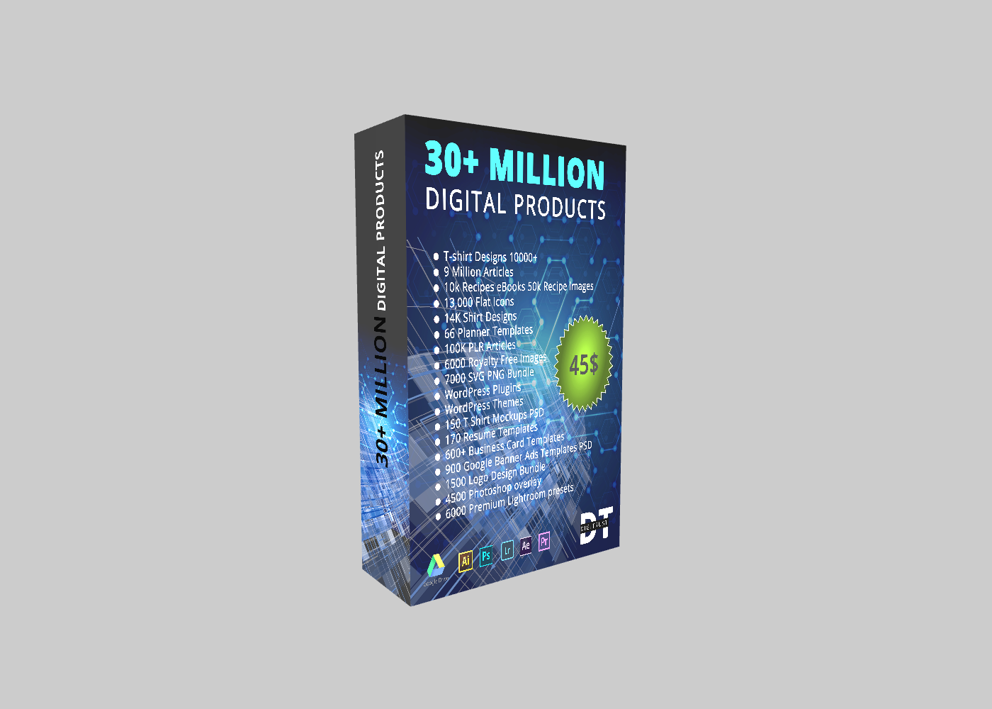 30+ Million Digital Products