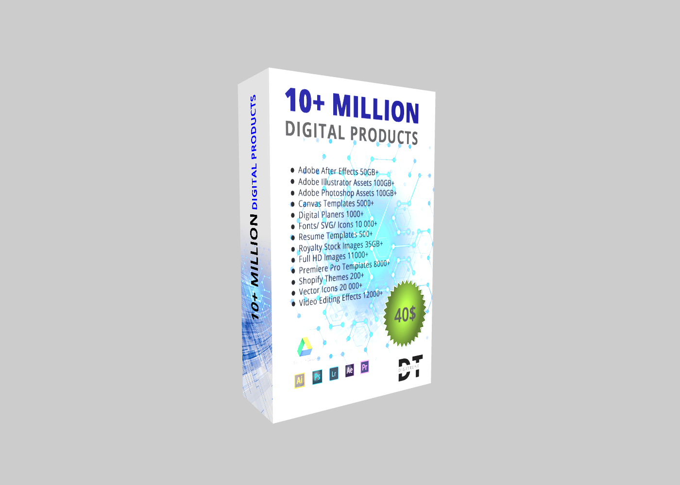 10+ Million Digital Products