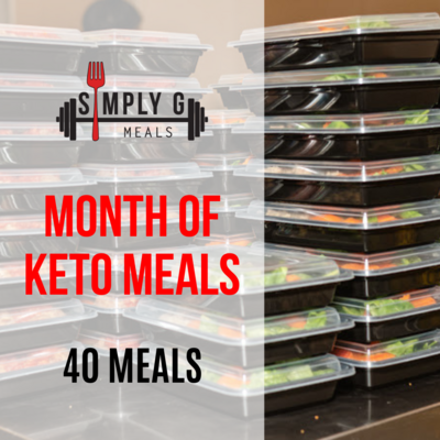 Month Of KETO Meals! (40 Meals)+2 FREE UPGRADES! 