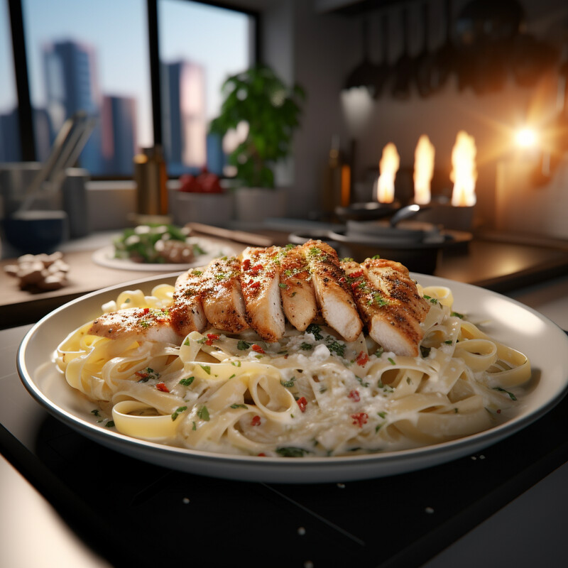Creamy Chicken Alfredo