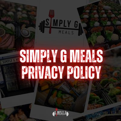 Simply G Meals Privacy Policy