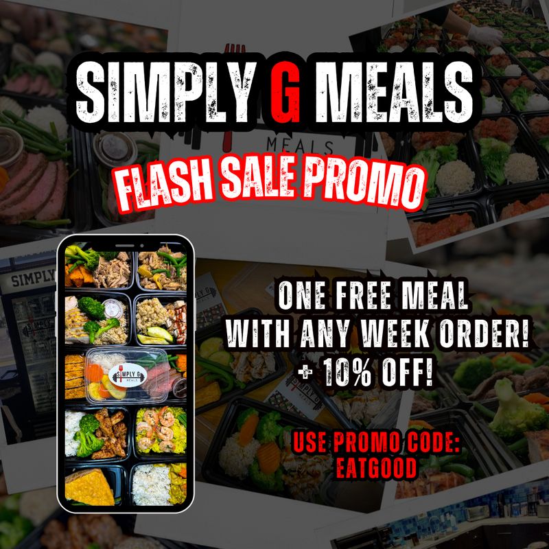 Simply G Meals Meal Prep Promo!