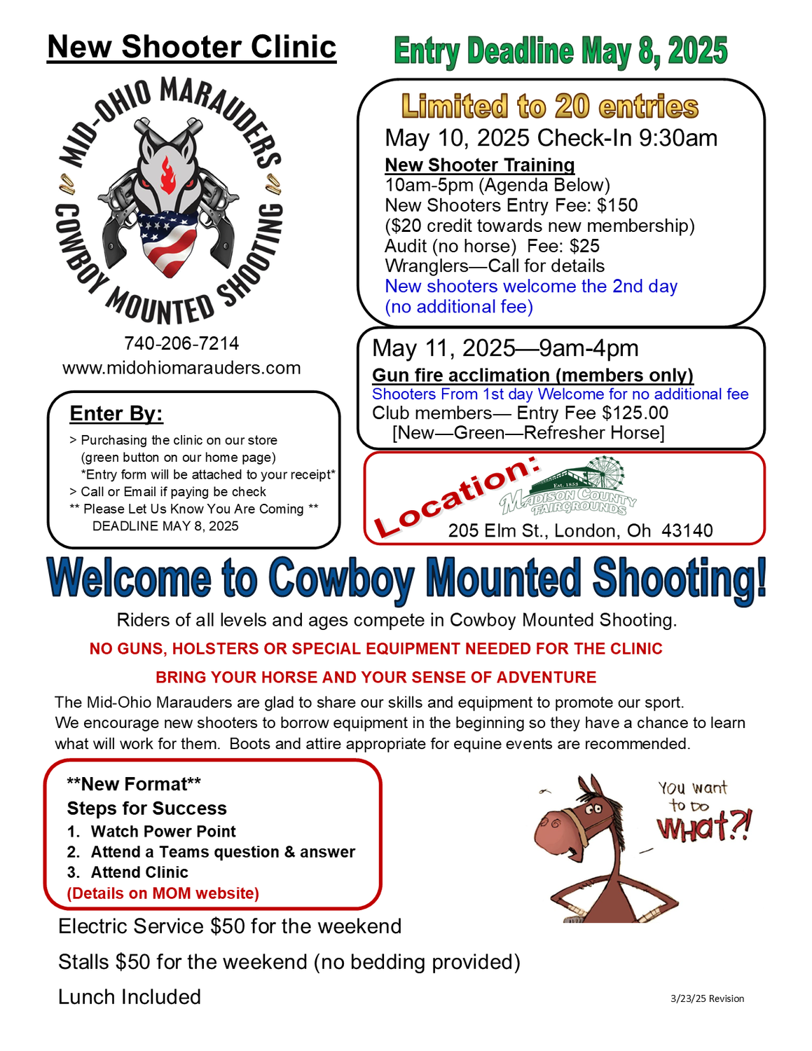 *New Shooter Clinic - May 10