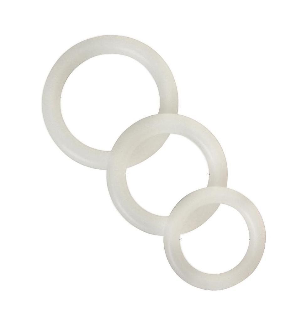 EDGE SILICONE COCKRING by OBSESSD - luminous