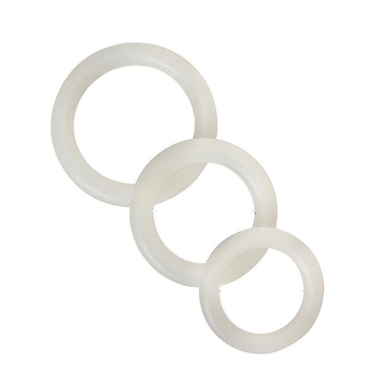 EDGE SILICONE COCKRING by OBSESSD - luminous