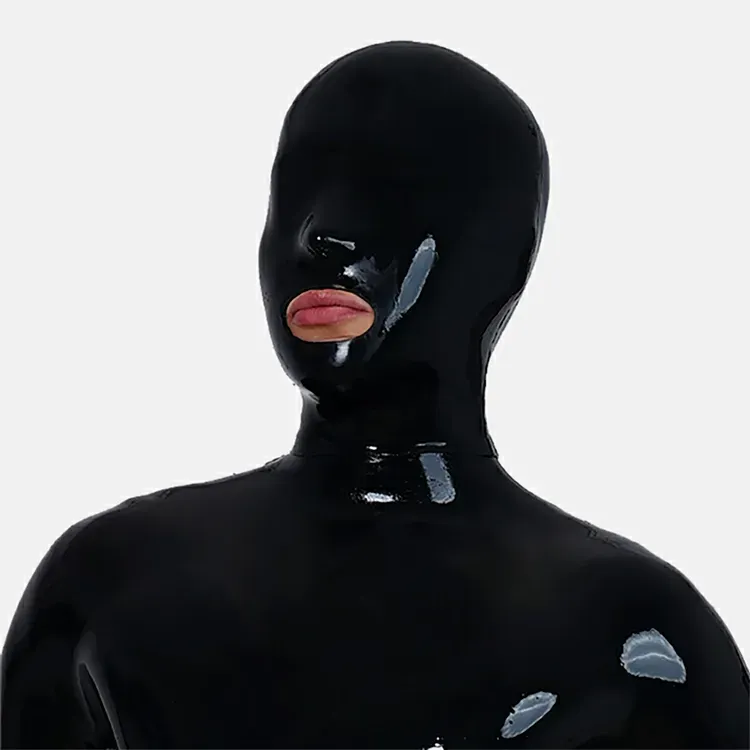 Silicone Black Gimp Hood