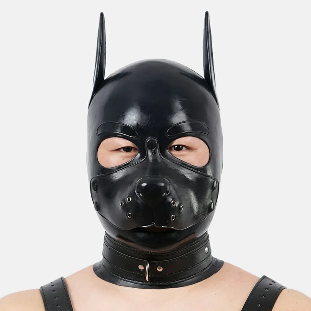 Silicone Black Dog Muzzle Hood