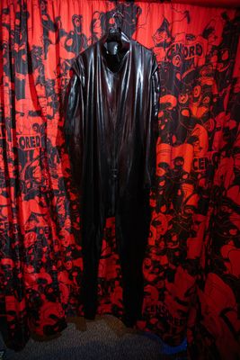 Libidex latex Dr. Gummi zipless catsuit XL Tall