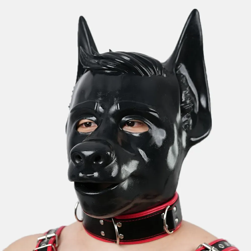 Silicone Comic Dog Hood
